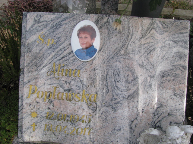 Grób Alina Popławska