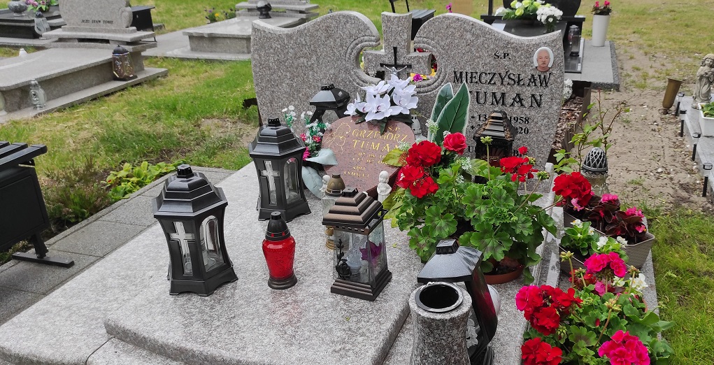 Grób Mieczysław Tuman