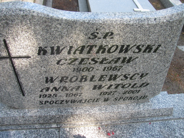 Witold Wróblewski 1927 Świnoujście - Grobonet - Wyszukiwarka osób pochowanych