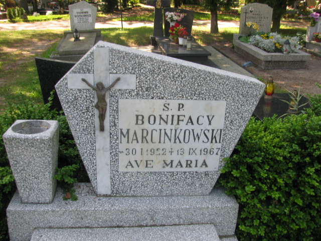 Bonifacy Marcinkowski 1922 Świnoujście - Grobonet - Wyszukiwarka osób pochowanych
