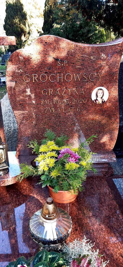 Grażyna Grochowska 1956 Świnoujście - Grobonet - Wyszukiwarka osób pochowanych