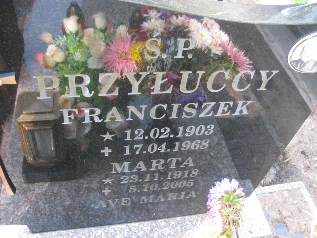 Marta Przyłucka 1918 Świnoujście - Grobonet - Wyszukiwarka osób pochowanych