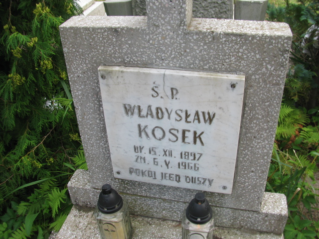 Władysław Kosek 1897 Świnoujście - Grobonet - Wyszukiwarka osób pochowanych