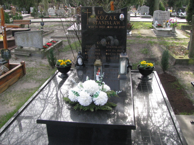 Stanisław Kozak 1907 Świnoujście - Grobonet - Wyszukiwarka osób pochowanych