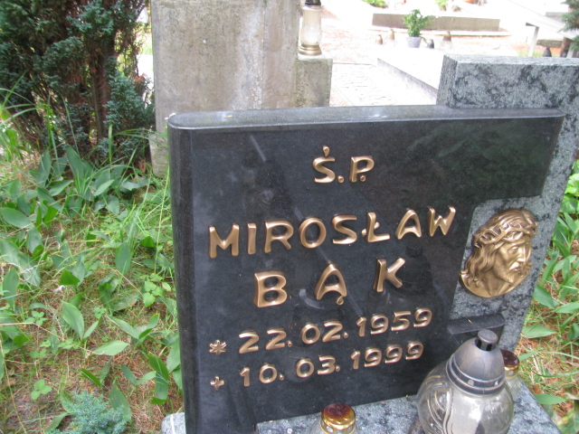Mirosław Bąk 1959 Świnoujście - Grobonet - Wyszukiwarka osób pochowanych