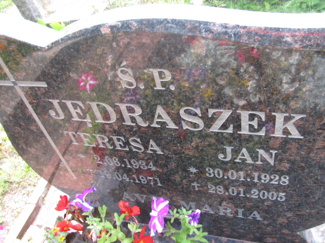 Jan Jędraszek 1928 Świnoujście - Grobonet - Wyszukiwarka osób pochowanych