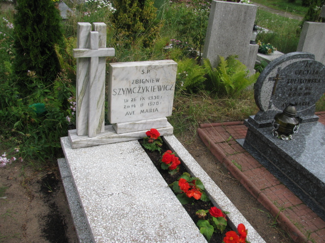 Grób Przemysław Szymanek