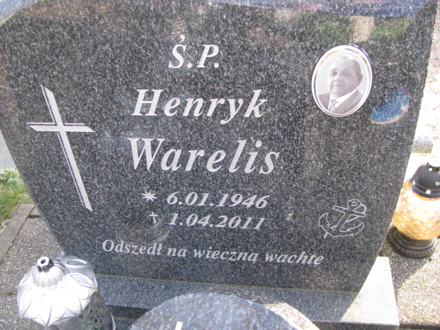 Henryk Warelis 1946 Świnoujście - Grobonet - Wyszukiwarka osób pochowanych