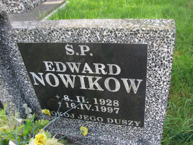 Eugenia Nowikow 1928 Świnoujście - Grobonet - Wyszukiwarka osób pochowanych