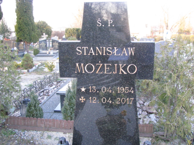 Stanisław Możejko 1954 Świnoujście - Grobonet - Wyszukiwarka osób pochowanych