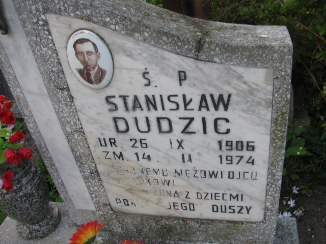 Stanisław Dudzic 1906 Świnoujście - Grobonet - Wyszukiwarka osób pochowanych