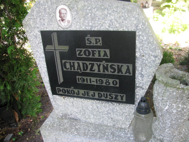 Zofia Chądzyńska 1911 Świnoujście - Grobonet - Wyszukiwarka osób pochowanych