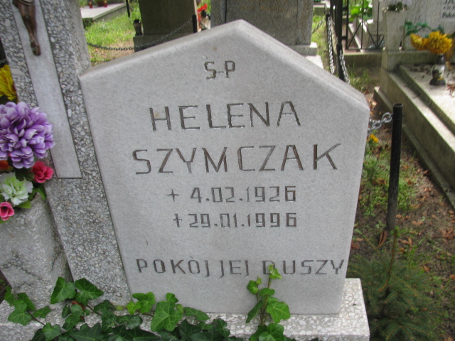 Helena Szymczak 1926 Świnoujście - Grobonet - Wyszukiwarka osób pochowanych