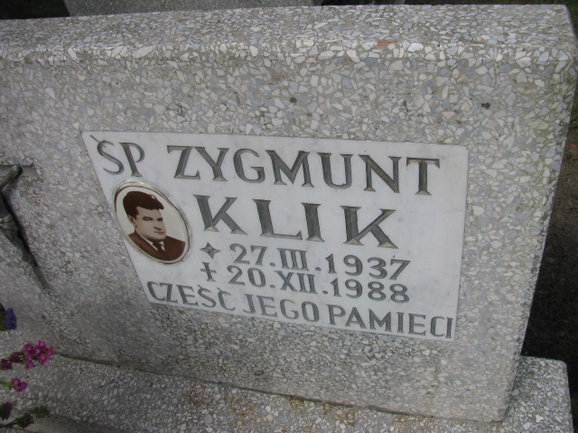 Zofia Klik 1944 Świnoujście - Grobonet - Wyszukiwarka osób pochowanych