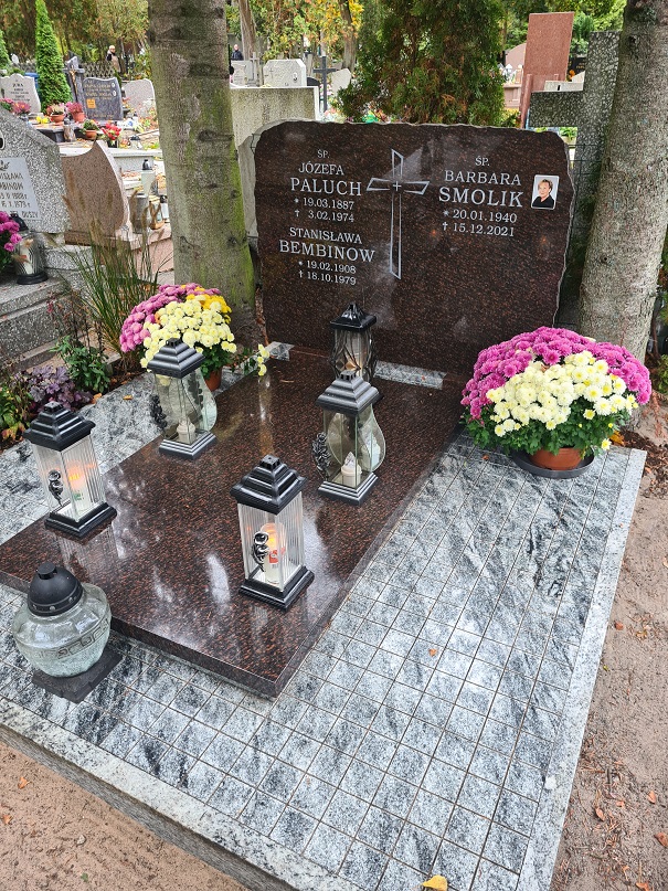 Barbara Smolik 1940 Świnoujście - Grobonet - Wyszukiwarka osób pochowanych