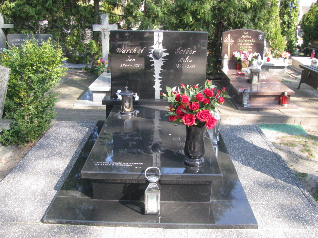 Grób Antonina Warchał