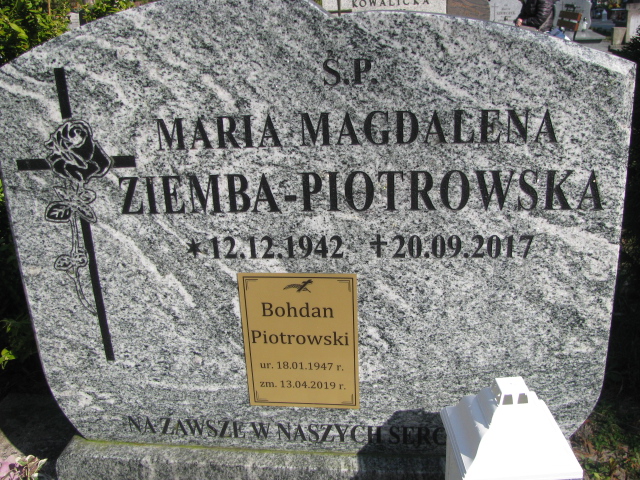 Grób Bohdan Piotrowski