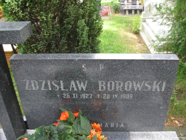 Zdzisław Borowski 1927 Świnoujście - Grobonet - Wyszukiwarka osób pochowanych