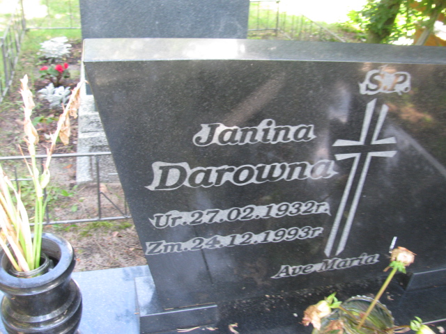 Jan Darowny 1921 Świnoujście - Grobonet - Wyszukiwarka osób pochowanych