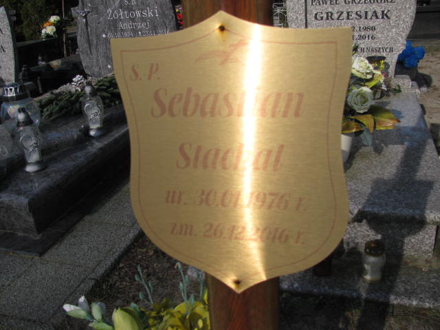 Sebastian STACHAL 1976 Świnoujście - Grobonet - Wyszukiwarka osób pochowanych