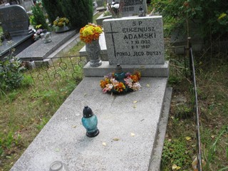 Grób Eugeniusz Adamski
