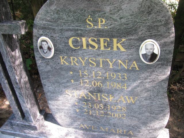 Krystyna Cisek 1933 Świnoujście - Grobonet - Wyszukiwarka osób pochowanych