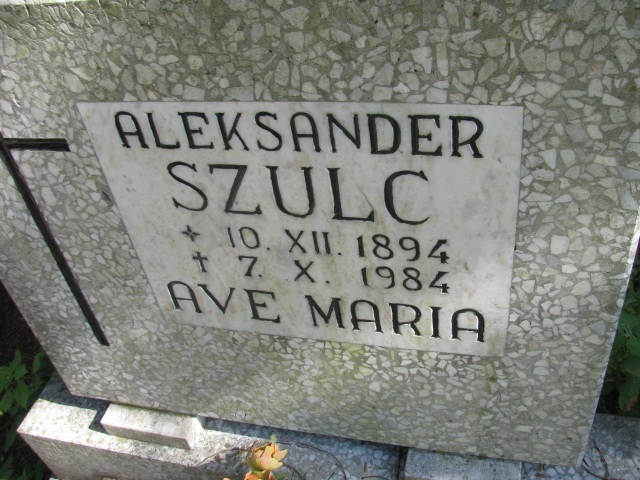 Aleksander Szulc 1894 Świnoujście - Grobonet - Wyszukiwarka osób pochowanych