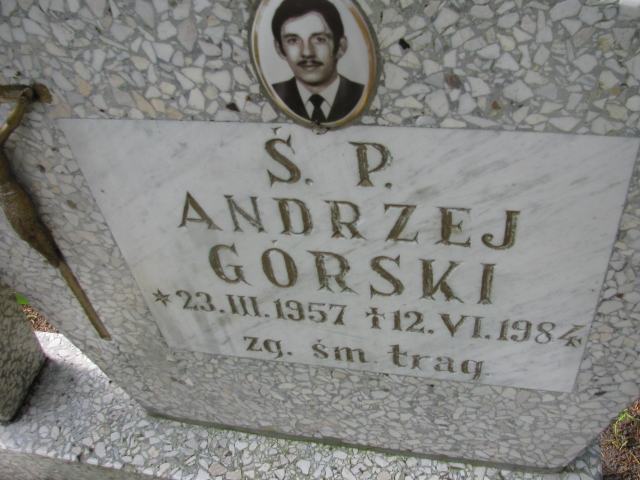 Andrzej Górski 1957 Świnoujście - Grobonet - Wyszukiwarka osób pochowanych