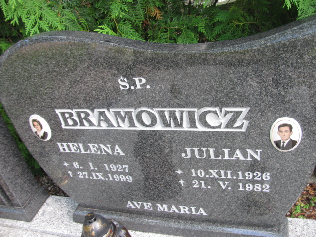 Julian Bramowicz 1926 Świnoujście - Grobonet - Wyszukiwarka osób pochowanych