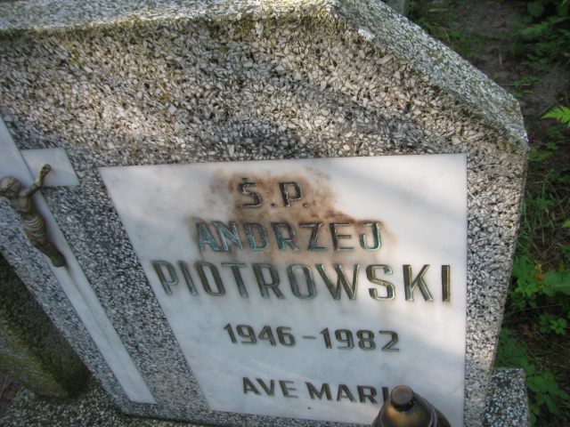 Andrzej Piotrowski 1946 Świnoujście - Grobonet - Wyszukiwarka osób pochowanych