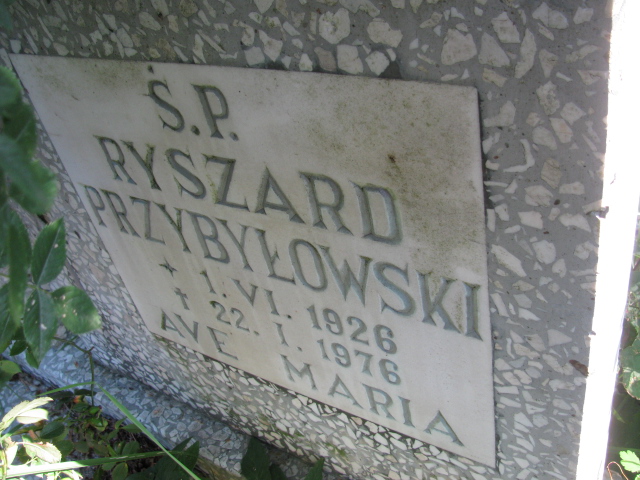 Ryszard Przybyłowski 1926 Świnoujście - Grobonet - Wyszukiwarka osób pochowanych