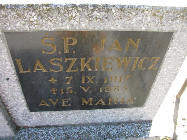 Józefa Laszkiewicz 1915 Świnoujście - Grobonet - Wyszukiwarka osób pochowanych