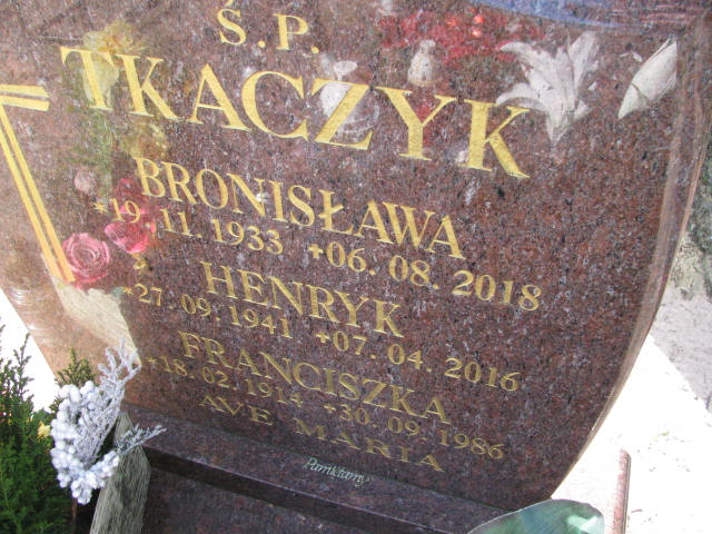 Henryk Tkaczyk 1941 Świnoujście - Grobonet - Wyszukiwarka osób pochowanych