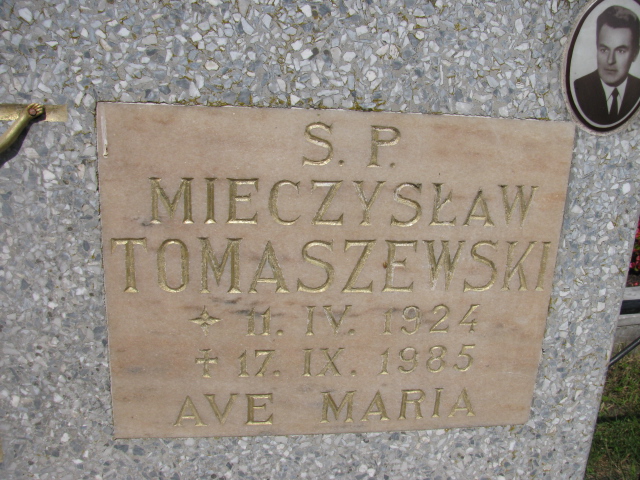 Mieczysław Tomaszewski 1924 Świnoujście - Grobonet - Wyszukiwarka osób pochowanych