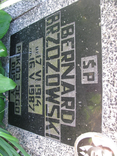 Edward Bernard Brzozowski 1914 Świnoujście - Grobonet - Wyszukiwarka osób pochowanych