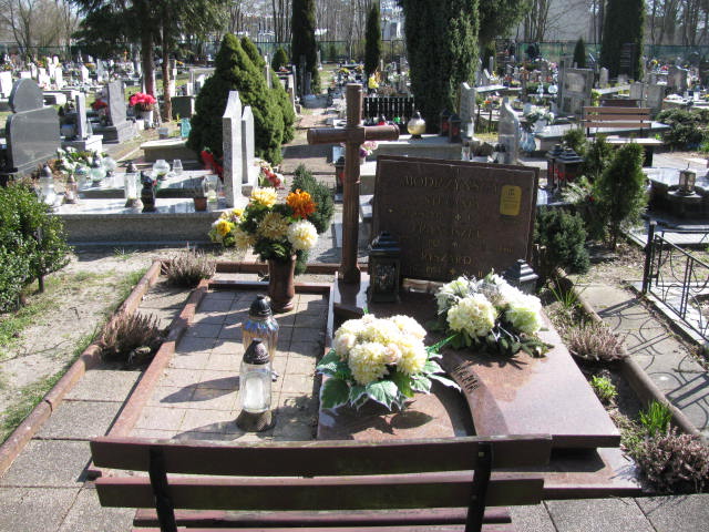 Grób Franciszek Modrzyński