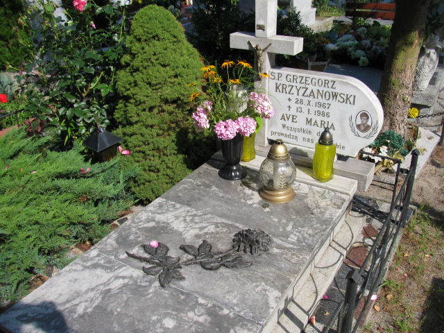 Grób Grzegorz Krzyżanowski