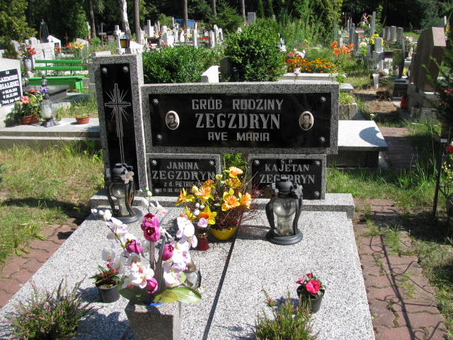 Grób Janina Zegzdryn