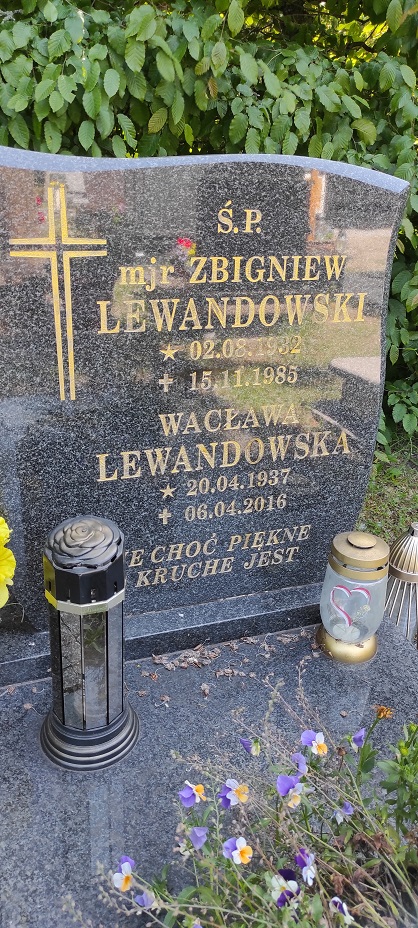 Zbigniew Lewandowski 1932 Świnoujście - Grobonet - Wyszukiwarka osób pochowanych