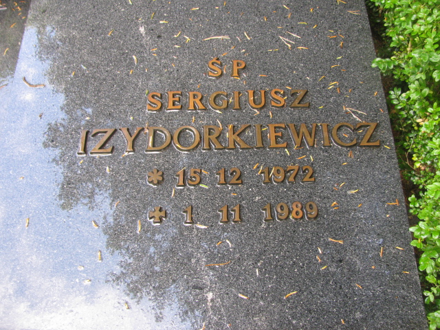 Sergiusz Izydorkiewicz 1972 Świnoujście - Grobonet - Wyszukiwarka osób pochowanych