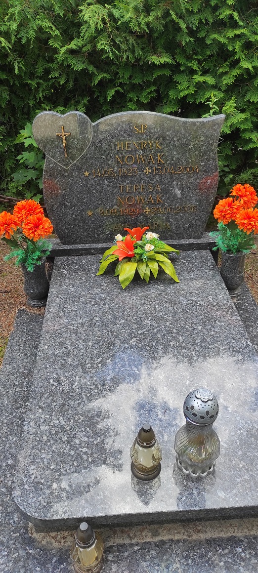 Grób Henryk Nowak