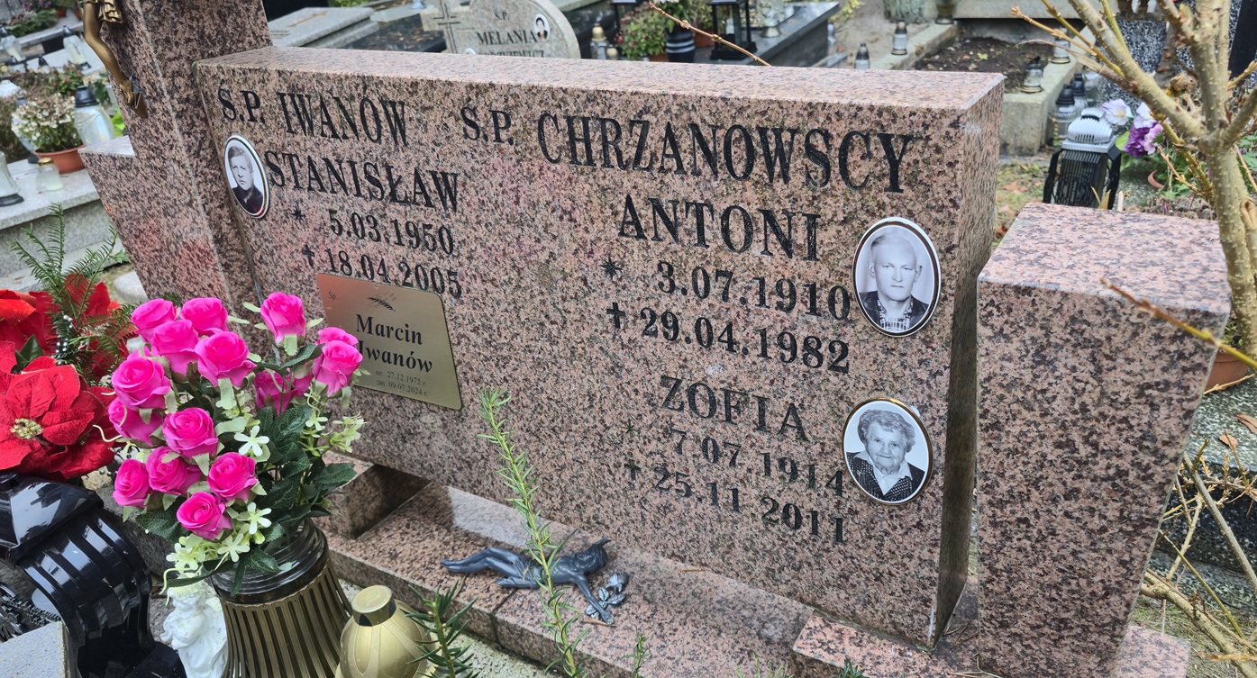 Marcin Iwanów 1975 Świnoujście - Grobonet - Wyszukiwarka osób pochowanych