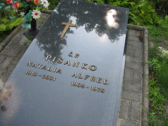 Grób Alfred Pisanko
