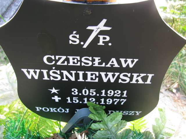 Czesław Wiśniewski 1921 Świnoujście - Grobonet - Wyszukiwarka osób pochowanych