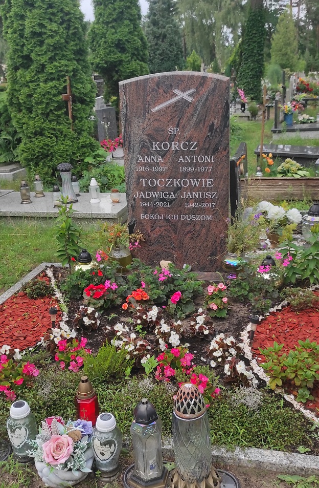 Grób Jadwiga Toczko