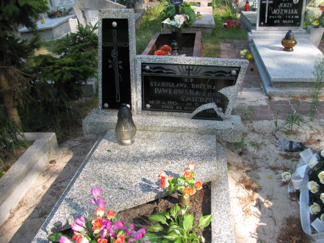 Grób Stanisława Bożena Pawłowska