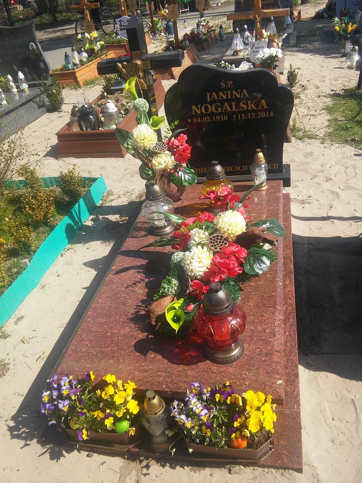 Janina Nogalska 1950 Świnoujście - Grobonet - Wyszukiwarka osób pochowanych