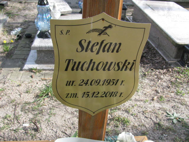 Stefan Tuchowski 1951 Świnoujście - Grobonet - Wyszukiwarka osób pochowanych