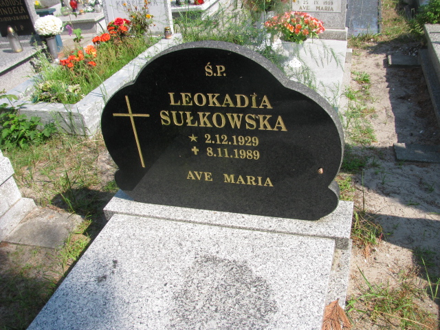 Grób Leszek Sułkowski