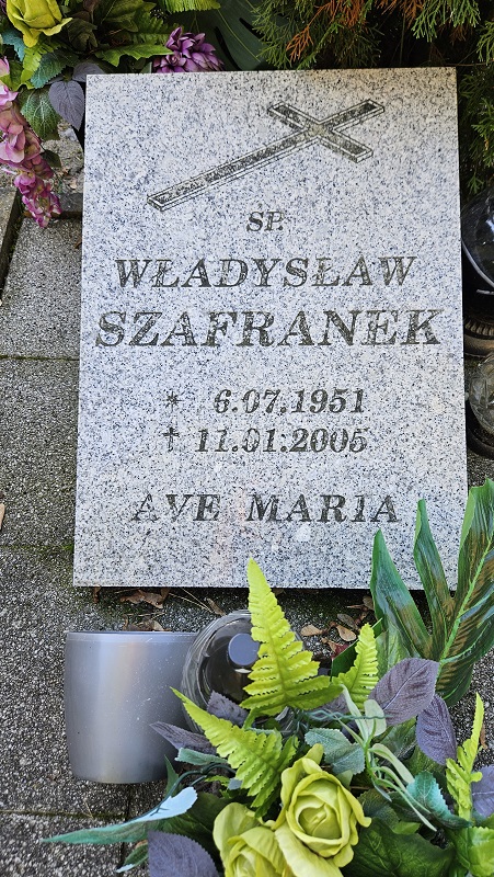 Grób Władysław Szafranek